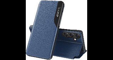 Groothandel Eco Lederen View Hoesje Voor Samsung Galaxy S25 Edge Met Flap