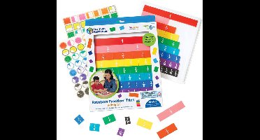 Leermiddelen Tegels Breuken Voor Kinderen Wiskunde Educatief Regenboog