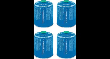 Campingaz CV470 Plus cartridge - 4 stuks - kliksysteem - 450 gram butaan / propaan - gas