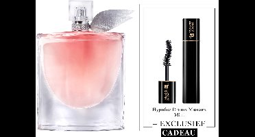 Lancôme La Vie est Belle Eau de Parfum + Cadeau - La Vie est Belle Eau de Parfum 150ml & Hypnose Drama Mascara Zwart Travel Size 2ml Cadeau - Navulbare Parfum & Mascara - Totaal 152ml