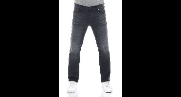 Mustang Heren Jeans Broeken Tramper regular/straight Fit Zwart Volwassenen