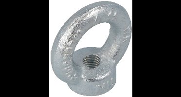Oogmoer verzinkt M12 – Ø30 mm oog – Ø54 mm kop – hoogte 54 mm – per stuk