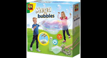 SES - Mega bubbles - bellenblaas - met handige tool en sterk zeepsop voor mega bellen