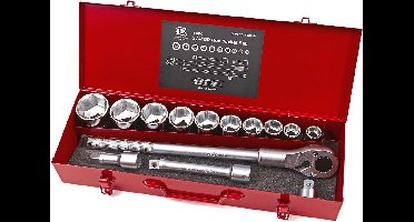 AOK 14 Delige 3/4'' Professionele Doppenset