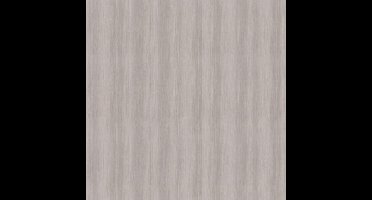 Effen behang met dubbele breedte Grijze lijnen 104 cm x 10 m grijs vlies geweven vinyl