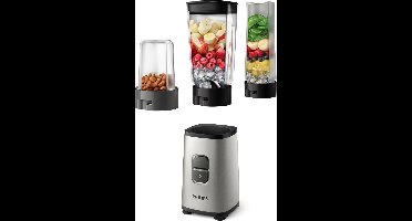Philips Daily HR2604/80 - Mini Blender - Metallic