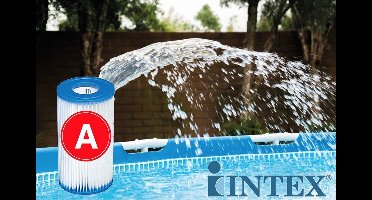 4 x Intex Filter A voor Zwembad - Onderhoud Cartridge Type A