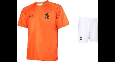 Nederlands Elftal Voetbalshirt - Voetbaltenue - Oranje - Holland - Shirt + broekje - Voetbalkleding - Kids - Senior - XXL