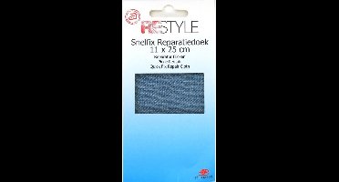 Reparatiedoek Strijkbaar - Blauw Jeans - 11 x 36 cm