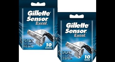 Gillette Sensor Excel Scheermesjes - 20 Stuks