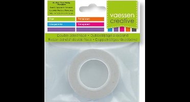 Tape dubbelzijdig transparant 6mm10m