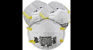 3M 8210 N95 (FFP2+) Mondkapjes / Mondmaskers 20 stuks.