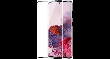 Screenprotector geschikt voor Samsung S20 - Full Screen Protector Glas