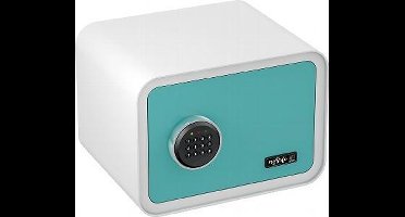 mySafe 350 Kluis met cijfercode blauw-wit