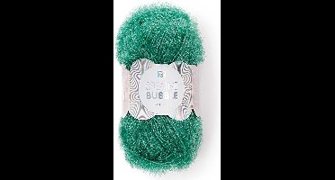 Rico Design Creative Bubble 009 kerst groen - polyester / schuurspons garen - pendikte 2 a 4mm - 1bol