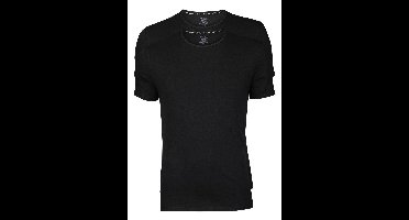Calvin Klein - Ronde Hals Shirt Zwart Calvin Klein-XL
