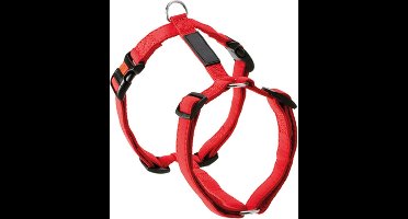 Hondentuig Titan Teflon Rood - Rood - 65 - 100 cm x 25 mm