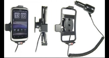 Brodit draaib. houder actief met laadkabel v. HTC Desire S