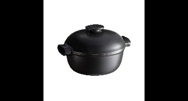 Emile Henry - Kookpan rond Delight - 4.0Ltr - Slate