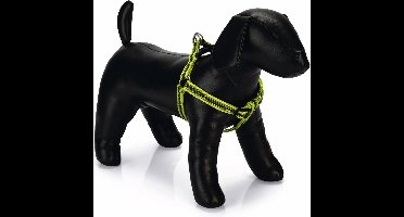 Beeztees nylon borsttuig Cabo geel 26 - 40 cm x 10 mm