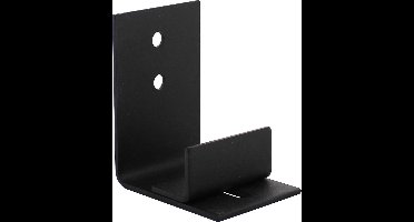 Intersteel Verstelbare deurgeleider tbv onderzijde schuifdeur zwart