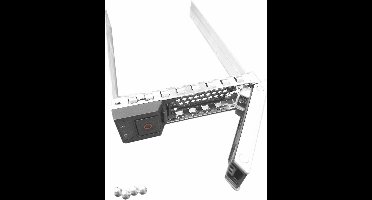 CoreParts KIT875 - HDD-Käfig - Schwarz - Metallisch - 3.5 - Dell PowerEdge R440 - R540 - R640 - R740 - R940 - C6420 -