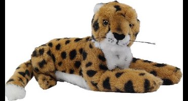 PIA Soft Toys - Pluche Knuffeldier Cheetah liggend - 30 cm