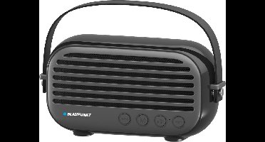 Blaupunkt Speaker Vintage FM Radio Zwart