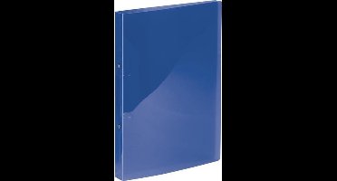 Kangaro ringband - A4 - 2-rings - PP - 25mm - transparant blauw - K-58190614