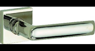 Artitec Deurkruk op rozet verdekt Padania/Bauhaus glans nikkel