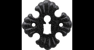 Artitec Sleutelrozet Kasteel 70mm ijzer zwart