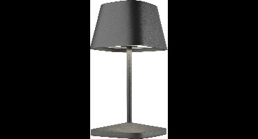 Villeroy &Boch Neapel LED Tafellamp oplaadbaar antraciet H.20cm