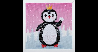 Vervaco - Diamond painting kit - Pinguïn - PN-0186098 - - Borduurpakket volwassenen - Borduurpakket kind