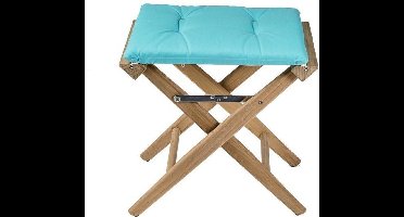 Regisseurskruk DeLuxe met Smaragd Kussenset (Geolied)