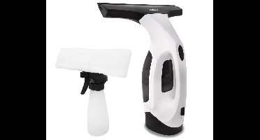 Tomado TWC3701W - Elektrische Ruitenreiniger – Ramenwisser - Oplaadbaar - Raamwisser - Afneembaar reservoir - Incl. Sproeiflacon en 2 microvezeldoeken