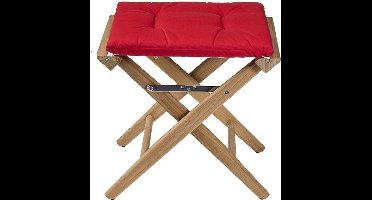 Regisseurskruk DeLuxe met Forza Rood Kussenset (Geolied)