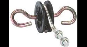 AKO Poortgreepanker schroefdraad M6 (zakje 10 st)