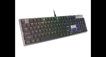 Genesis Thor - NKG-1587 420 RGB – Mechanisch Gaming Toetsenbord Slim – US Layout