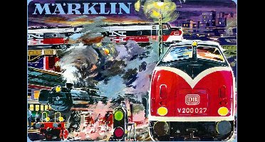 Wandbord - Marklin Busy Station