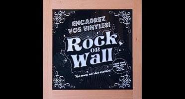 Vinyl LP wissellijst Hout (berkenhout)