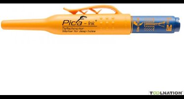 Pica Markeerstift 150/41 voor diepe gaten - permanent - Blauw