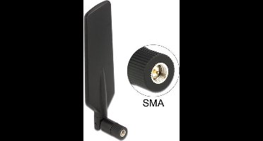LTE (4G) antenne - omnidirectioneel - SMA (m) - 0,5-3 dBi / zwart