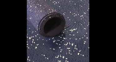 Brandvertragende vloer op rol breedte 120cm dikte 2mm Blauw - Per strekkende meter