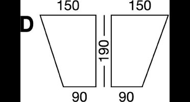 Marine Business marine blauw elastisch Hoeslaken model D