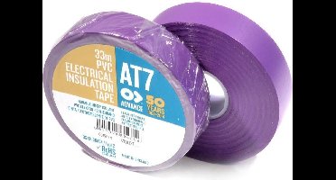 Advance AT7 PVC tape 19mm x 20m Paars