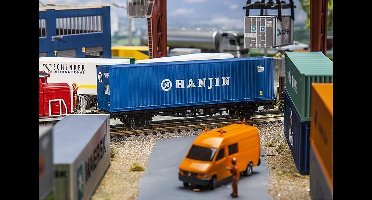 Faller - 40' Hi-Cube Container HANJIN - modelbouwsets, hobbybouwspeelgoed voor kinderen, modelverf en accessoires