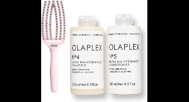 OLAPLEX No.4 Shampoo & No.5 Conditioner - 250 ml + Fingerbrush
