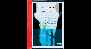 Rapportenmap Jalema A4 met snelhechter rood - 10 stuks