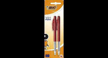 Balpen bic m10 m rood | 20 stuks