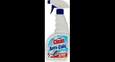1 x At Home - Clean - Anti Kalk Spray - Snel Resultaat & Reinigt Effectief - 750 ml - Anti Kalk Spray - Kalk Verwijderen - Lijmresten Verwijderen - Schoonmaken - Glans Geven